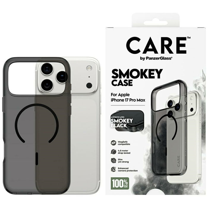 CARE by PanzerGlass Flagship Urban Explorer Case w. Black MagSafe for iPhone 17 Pro Max - Black