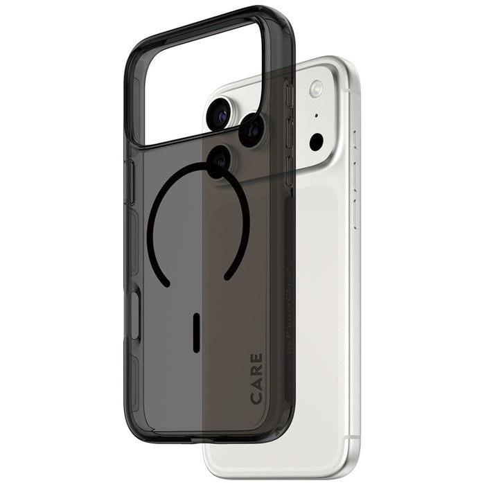 CARE by PanzerGlass Flagship Urban Explorer Case w. Black MagSafe for iPhone 17 Pro Max - Black