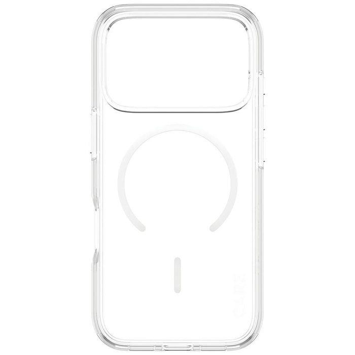 CARE by PanzerGlass Flagship Urban Explorer Case w. White MagSafe for iPhone 17 Pro - Transparent