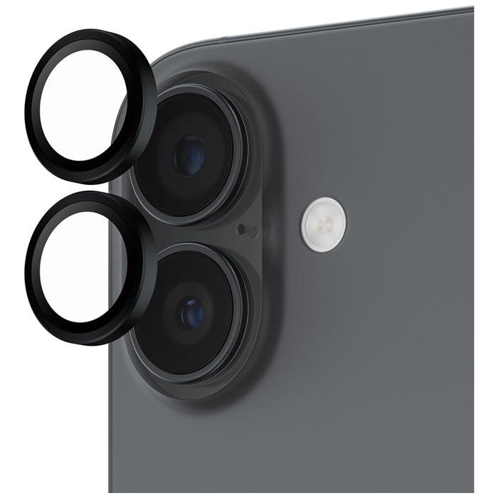 PanzerGlass Hoops Tempered Glass Lens Screen Protector for iPhone 16 / 16 Plus / 17