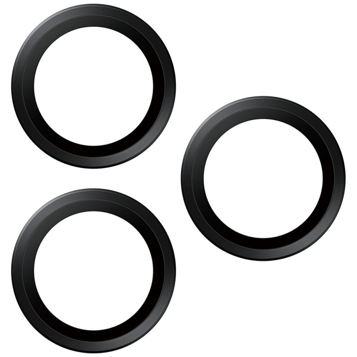 PanzerGlass Hoops Tempered Glass Lens Screen Protector for iPhone 17 Pro / 17 Pro Max / 16 Pro / 16 Pro Max Black