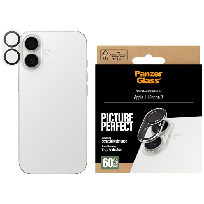 PanzerGlass PicturePerfect Tempered Glass Lens Screen Protector for iPhone 17