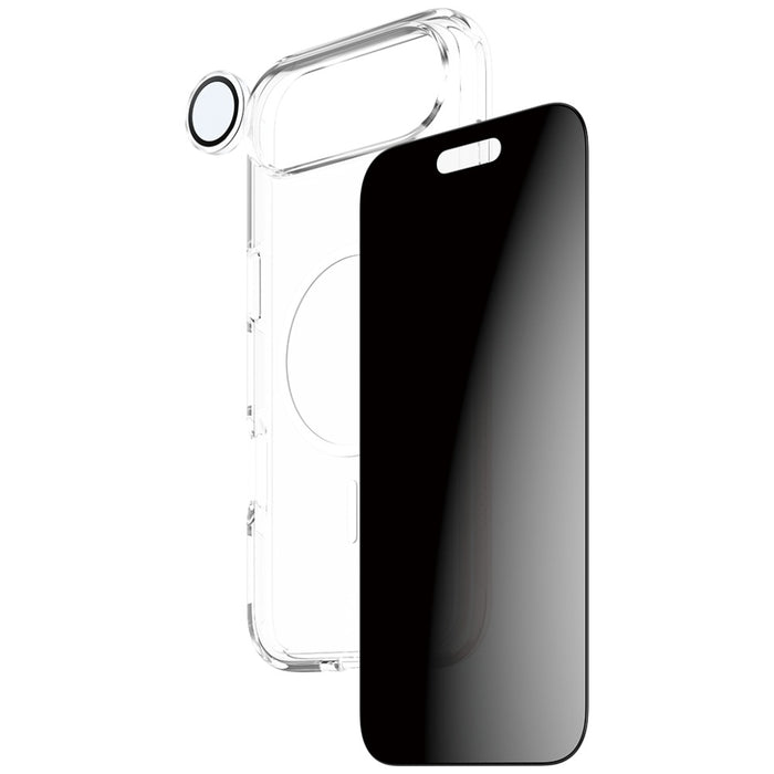 CARE by PanzerGlass Flagship Privacy 3-in-1 Case + Privacy Glass + Lens for iPhone Air