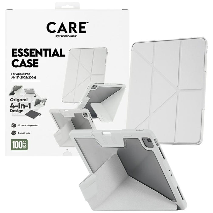 Care by PanzerGlass Y fold case for iPad Air 13&quot; 2024 / 2025 - light gray