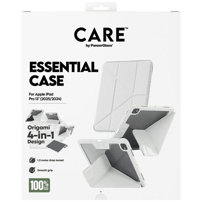 Care by PanzerGlass Y fold case for iPad Pro 13" 2024 / 2025 - light gray