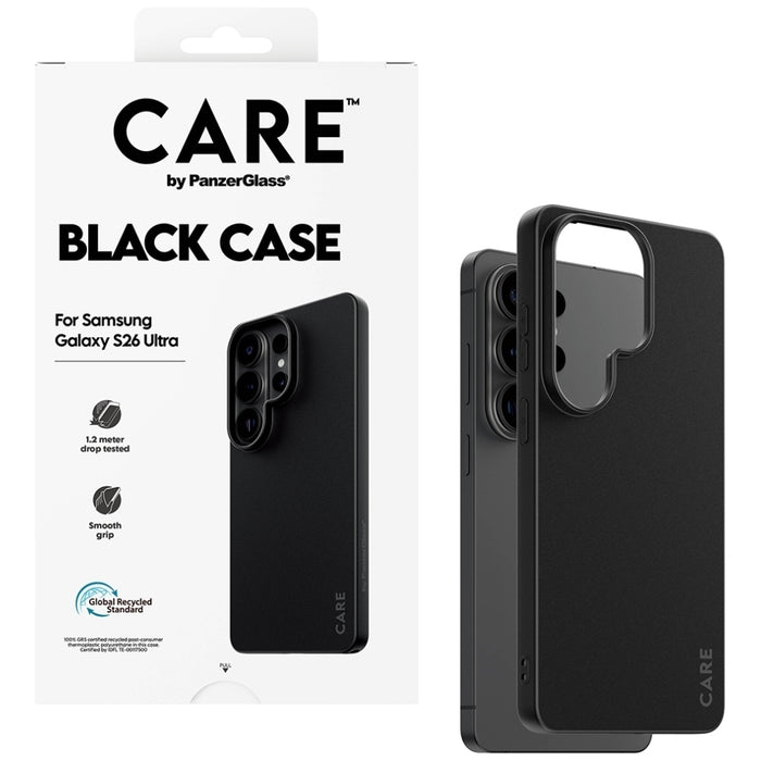 CARE by PanzerGlass TPU Case for Samsung Galaxy S26 Ultra - Black