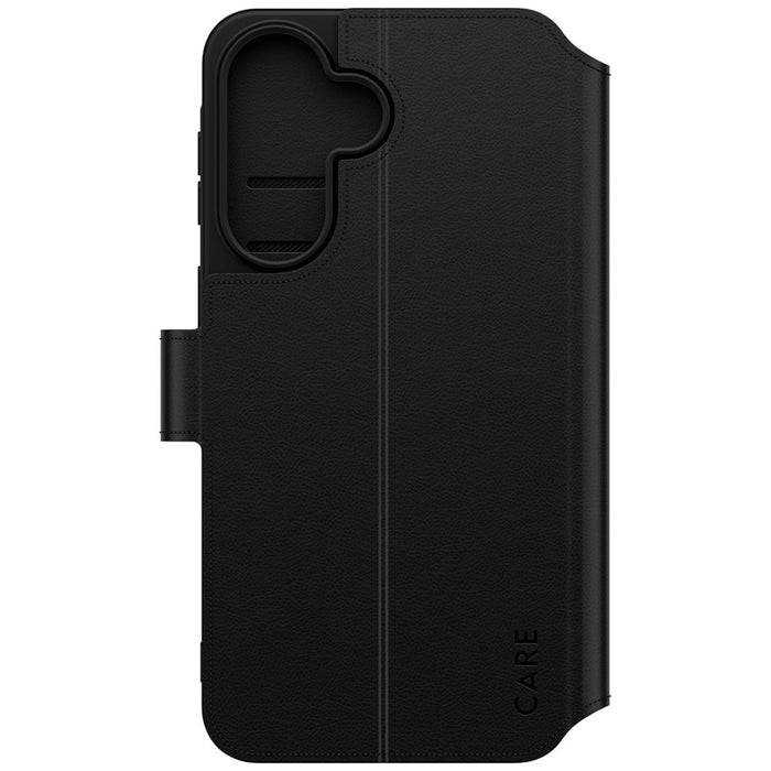 CARE by PanzerGlass Feature Wallet Kickstand Case for Samsung Galaxy A37 - Black