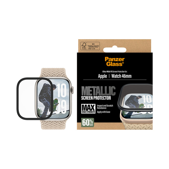 PANZERGLASS APPLE WATCH 46 mm Metallic GLASS
