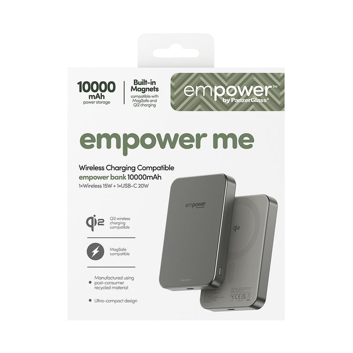 EXTERNAL BATTERY PANZERGLASS EMPOWER 10000 mAh TITAN