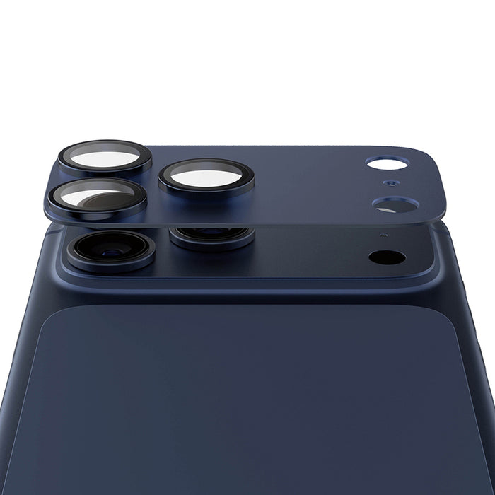 PanzerGlass Fender Camera Protector Tempered Glass Lens Screen Protector for iPhone 17 Pro Max - Blue