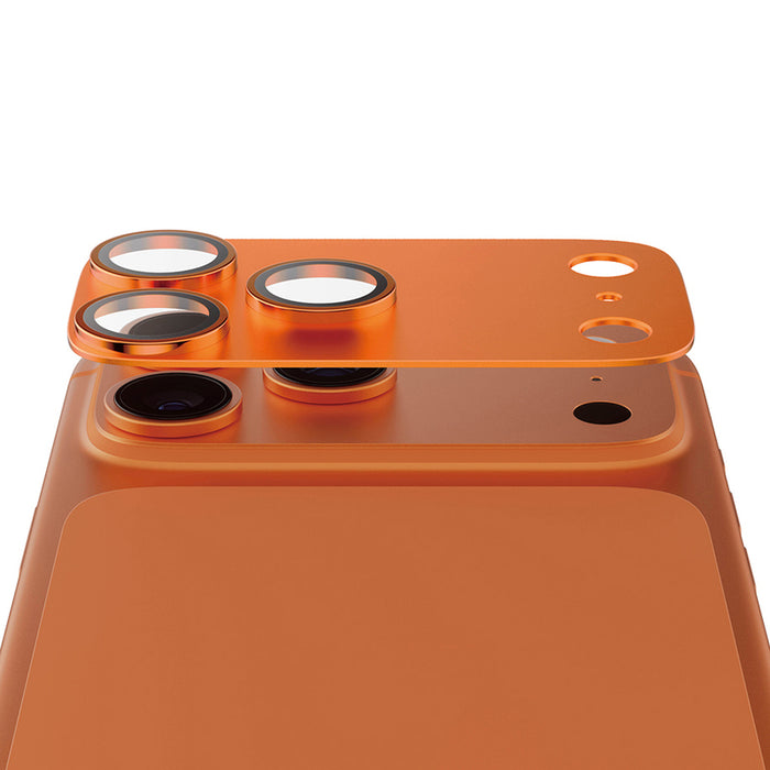 PanzerGlass Fender Camera Protector Tempered Glass Lens for iPhone 17 Pro Max - Orange