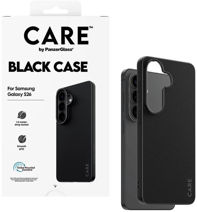 CARE by PanzerGlass TPU Case for Samsung Galaxy S26 - Black