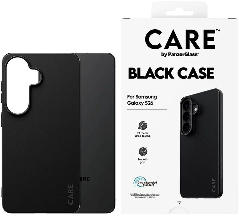 CARE by PanzerGlass TPU Case for Samsung Galaxy S26 - Black