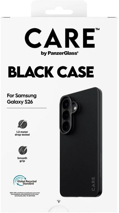 CARE by PanzerGlass TPU Case for Samsung Galaxy S26 - Black