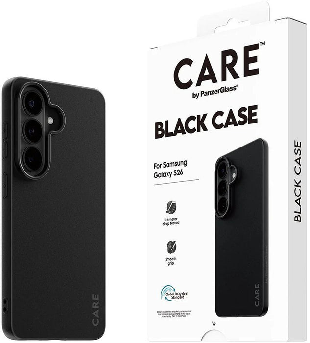 CARE by PanzerGlass TPU Case for Samsung Galaxy S26 - Black