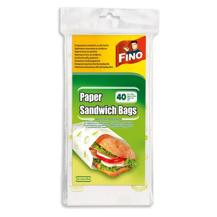 PAPER ENVELOPES FOR SANDWICHES 40 PCS FINO - Други кухненски пособия<<<Домашни потреби<<<Кухня<<<Praktiker