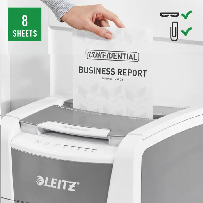 Paper Shredder Leitz IQ 150 Autofeed P4 - Електроника Периферни и резервни части<<<Компютри|