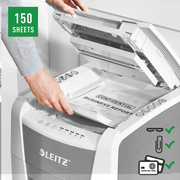 Paper Shredder Leitz IQ 150 Autofeed P4 - Електроника Периферни и резервни части<<<Компютри|