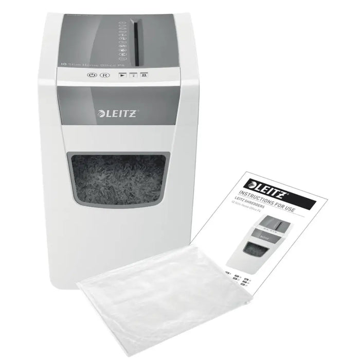Paper Shredder Leitz IQ Slim Office P-4 10 Sheets - ShreddersBIU-NIS<<<Office equipmentBIU<<<ActionPL&&&Електроника
