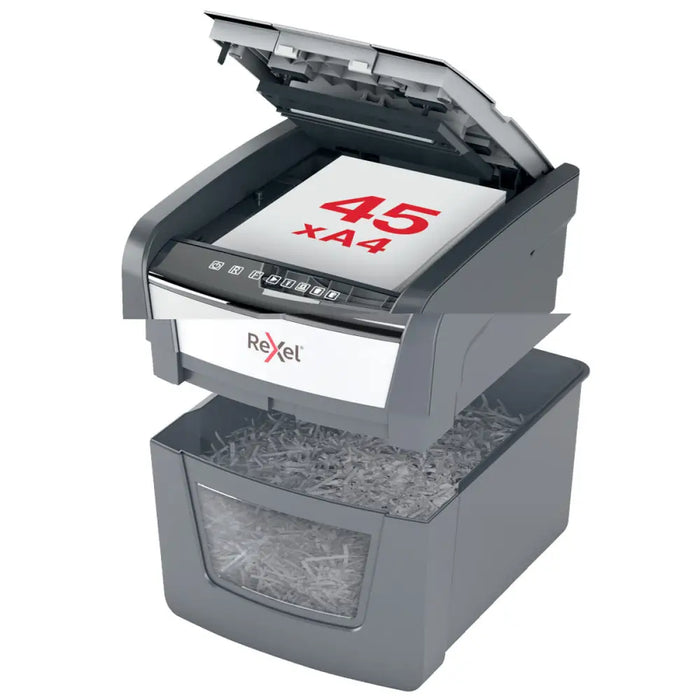 Paper Shredder Rexel Optimum AutoFeed 45X 20 L - Електроника Периферни и резервни части<<<Компютри|