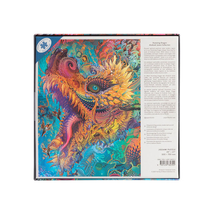 PAPERBLANKS HUMMING DRAGON PUZZLE 1000 PIECES
