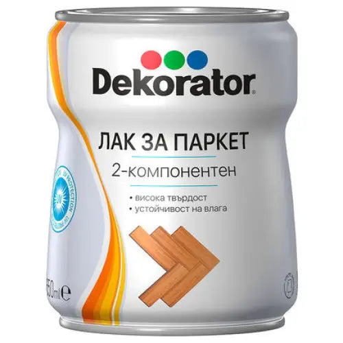 PARQUET 2K MAT POLISH 650 ML TWO-COMPONENT DEKORATOR - Лакове за дърво<<<Лакове и импрегнанти за дърво<<<Бои и