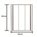 PARTITION SCREEN 100X190 INTER CERAMIC 100/31 - Преградни стени и паравани<<<Душкабини и сауни<<<Баня<<<Praktiker