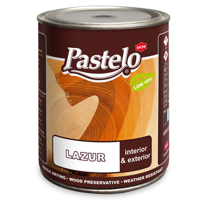 LACQUER TEAK PASTELO