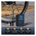 PATONA Electric tire inflator 10.3 bar / 150 PSI Powerbank and LED light Black - CompressorsNAK-KOM<<<Cordless