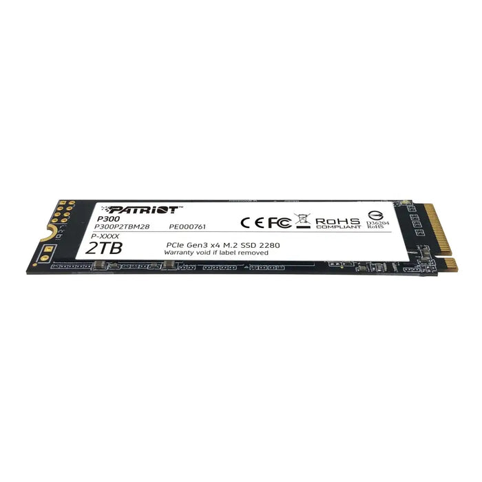 Patriot P300 2TB M.2 2280 PCIE - Вътрешни SSD M.2 PCIe<<<PATRIOT памети и SSD<<<PATRIOT<<<PolyComp