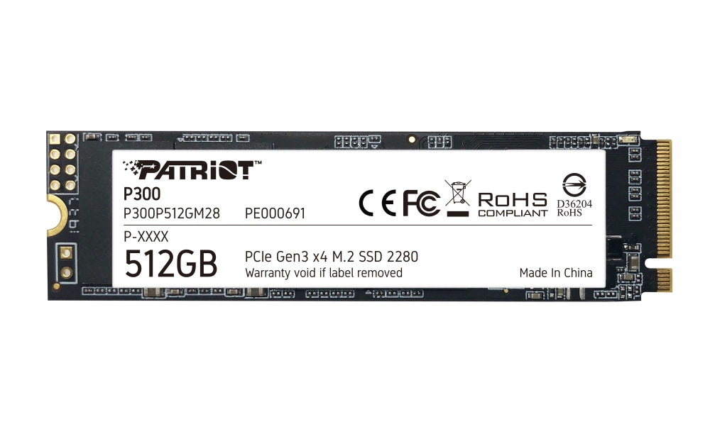 Patriot P300 512GB M.2 2280 PCIE