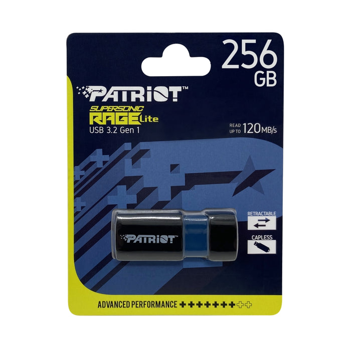 Patriot Supersonic Rage LITE USB 3.2 Generation 1 256GB