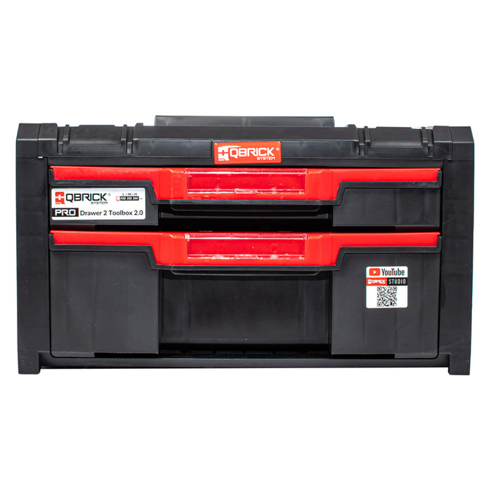TOOL BOX 2 DRAWERS PATROL QBRICK SYSTEM PRO DRAWER 2