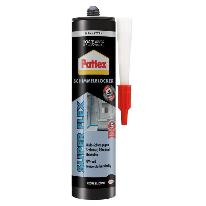 SANITARY SILICONE PATTEX SCHIMMELBLOCKER MANHATTAN 310 M