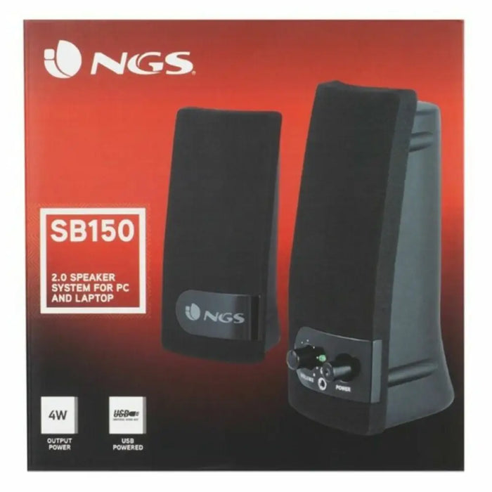 PC Speakers 2.0 NGS 290034 - Електроника Периферни и резервни части<<<Компютри| Електроника<<<BigBuy&&&Колони за