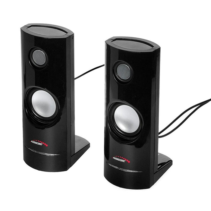 PC Speakers AudioCore AC860 Black 4 W - Колони за Компютър<<<Електроника Периферни и резервни части<<<Компютри|