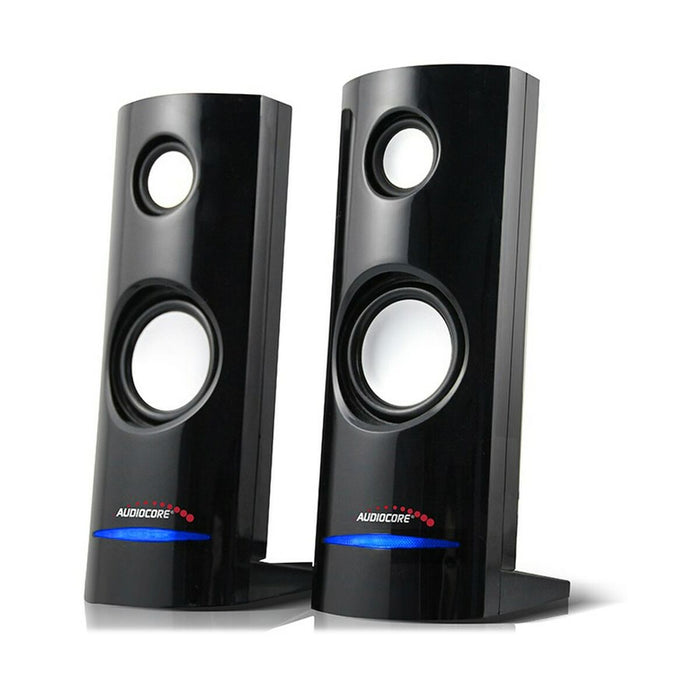 PC Speakers AudioCore AC860 Black 4 W - Колони за Компютър<<<Електроника Периферни и резервни части<<<Компютри|