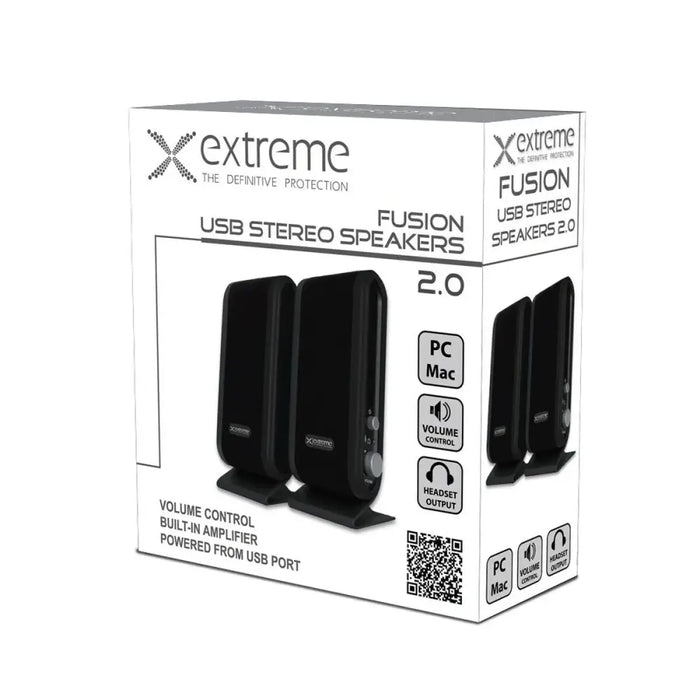 PC Speakers Extreme XP102 Black 2 W 4 W - Колони за Компютър<<<Електроника Периферни и резервни части<<<Компютри|