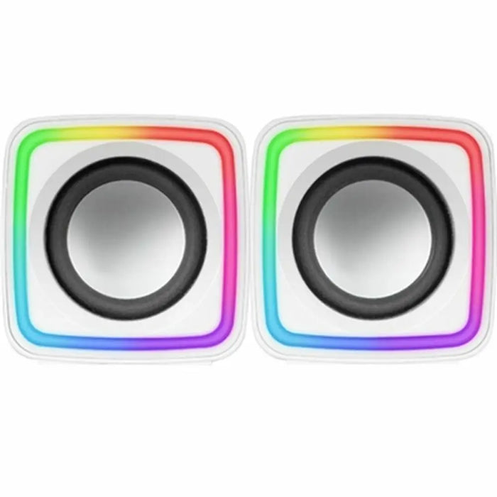 PC Speakers Mars Gaming MSCUBEW 8W White 4 W - Електроника Периферни и резервни части<<<Компютри|