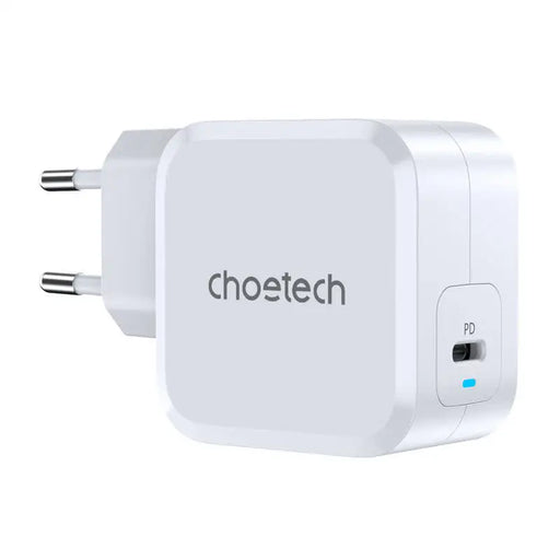 PD8007 USB-C PD45W power charger Choetech EU (white) - mains chargers<<<Chargers<<<GSM Accessories<<<InnproXML