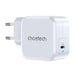 PD8007 USB-C PD45W power charger Choetech EU (white) - mains chargers<<<Chargers<<<GSM Accessories<<<InnproXML