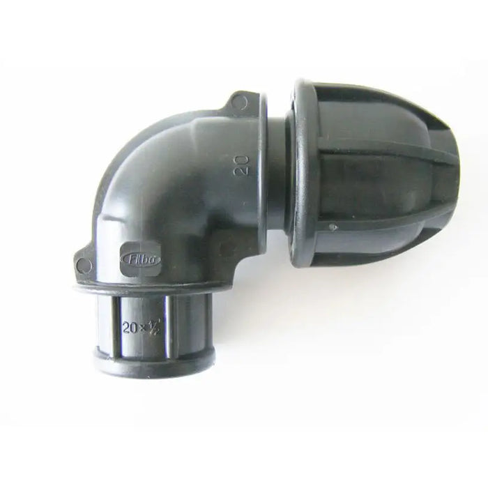 PE ELBOW FEMALE 25X1/2 FILBOPLAST - ВИК тръби и фитинги<<<Вик<<<Баня<<<Praktiker&&&ВИК тръби и