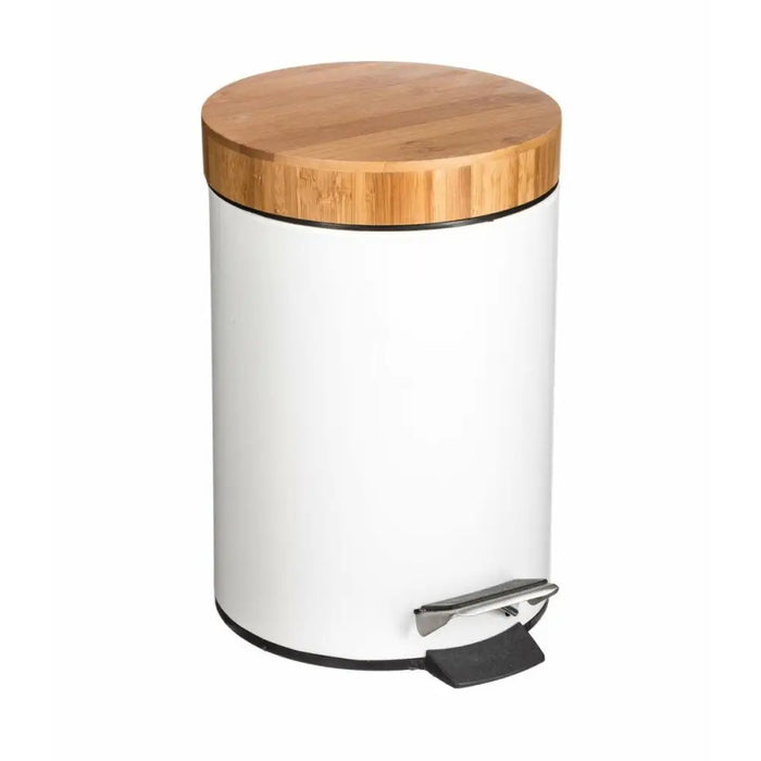 Pedal bin 5five Simply Smart Natureo White Natural 3 L - Баня<<<Дом Градина<<<BigBuy&&&Аксесоари и
