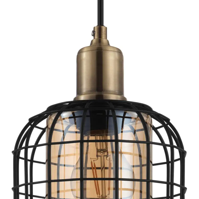 PENDANT 3XE27 BLACK EGLO CHISLE - Пендели<<<Вътрешно осветление<<<Мебели и интериор<<<Praktiker