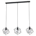 PENDANT 3XE27 BLACK EGLO STRAITON - Пендели<<<Вътрешно осветление<<<Осветление<<<Praktiker&&&Пендели<<<Вътрешно