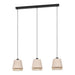 PENDANT 3XE27 BLACK EGLO TABLEY - Пендели<<<Вътрешно осветление<<<Осветление<<<Praktiker&&&Пендели<<<Вътрешно