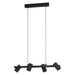 PENDANT 4XE14 BLACK EGLO GATUELA 1 - Пендели<<<Вътрешно осветление<<<Осветление<<<Praktiker&&&Пендели<<<Вътрешно