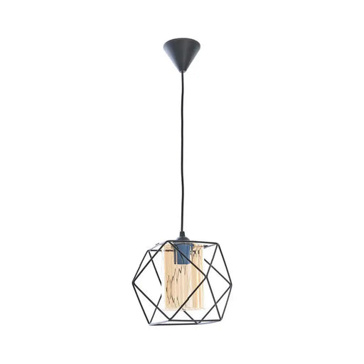 PENDANT E27 BLACK VENON BREEZE - Пендели<<<Вътрешно осветление<<<Осветление<<<Praktiker&&&Пендели<<<Вътрешно