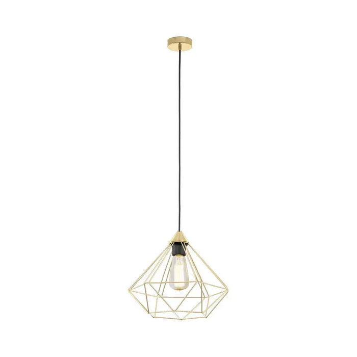 PENDANT E27 BRASS EGLO TARBES - Пендели<<<Вътрешно осветление<<<Осветление<<<Praktiker&&&Пендели<<<Вътрешно