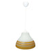 PENDANT E27 F220 WHITE/ORANGE PURALUX - Пендели<<<Вътрешно осветление<<<Осветление<<<Praktiker&&&Пендели<<<Вътрешно
